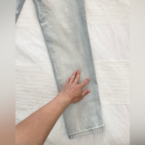 One Teaspoon Awesome Baggies Relaxed Distressed Tapered Rolled Jeans - Picture 15 of 16